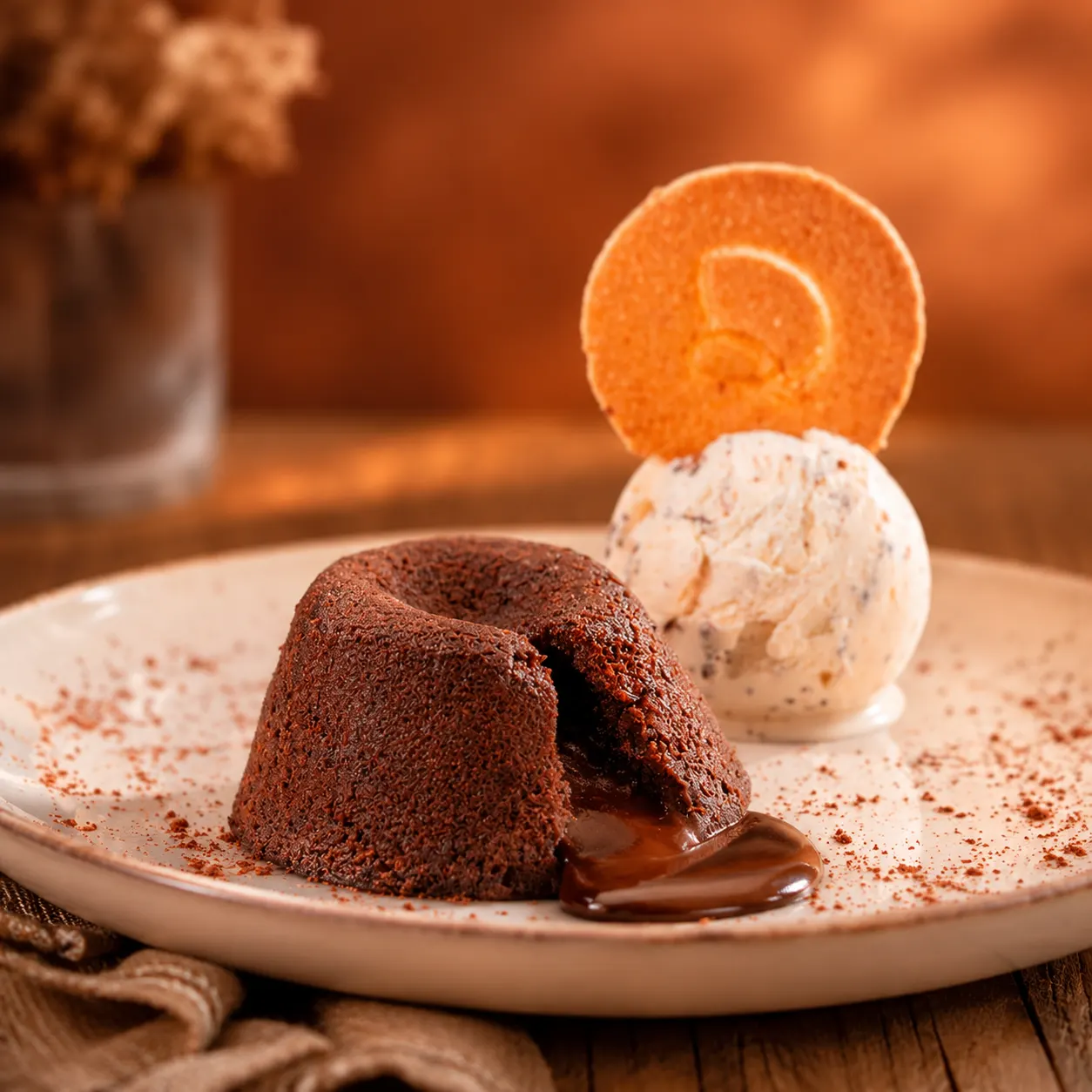 Sobremesa com gelato Davvero